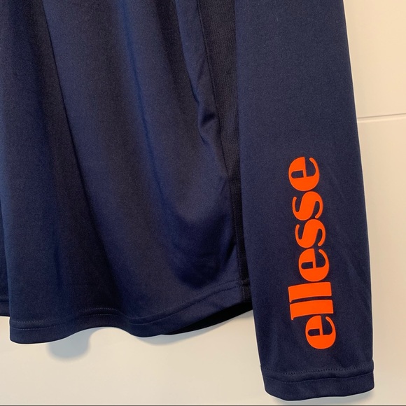 Ellesse | 1/3 Zip Up Long Sleeve Shirt - Picture 10 of 11